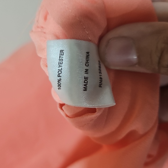 Superdown Salmon Ruched Mini Dress - Picture 6 of 7